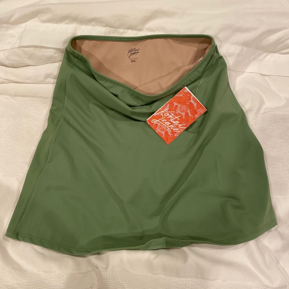Kortni Jeane small high waisted swim skirt